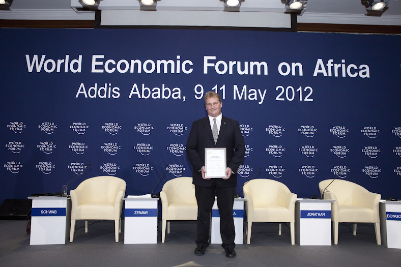 Andrew Muir Awarded at World Economic Forum on Africa