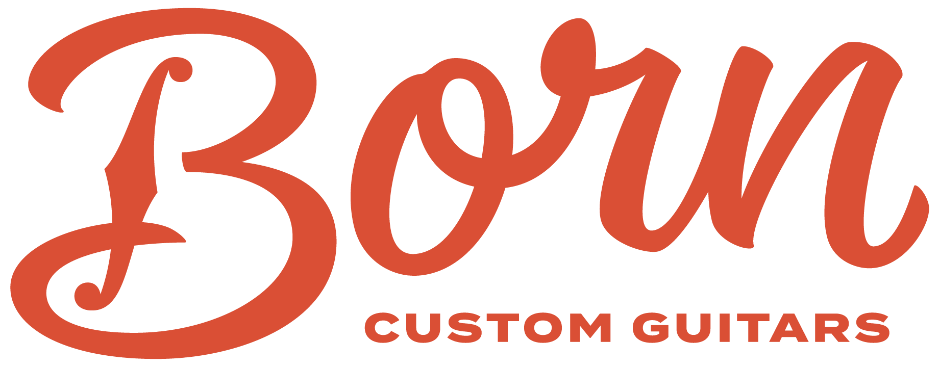born guitars logo